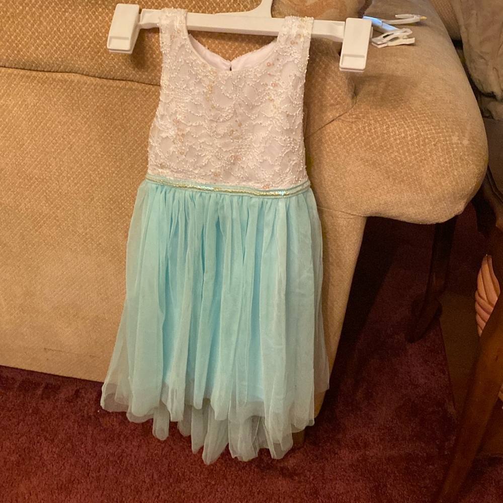 EUC GIRLS HI-LOW DRESS